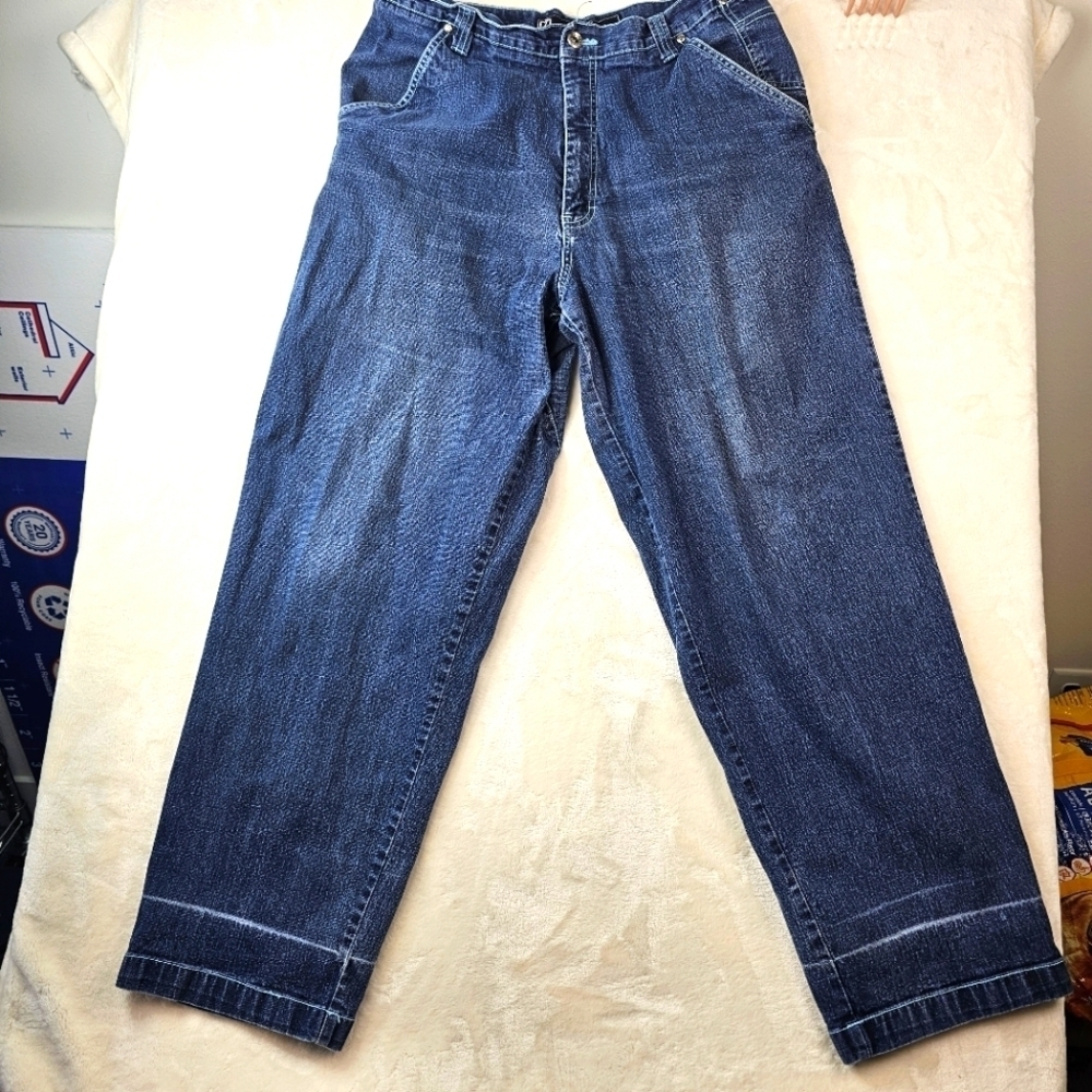Vintage 1990s Karl Kani Baggy Jeans Barrel Denim Singapore Street 90s Men 36x34